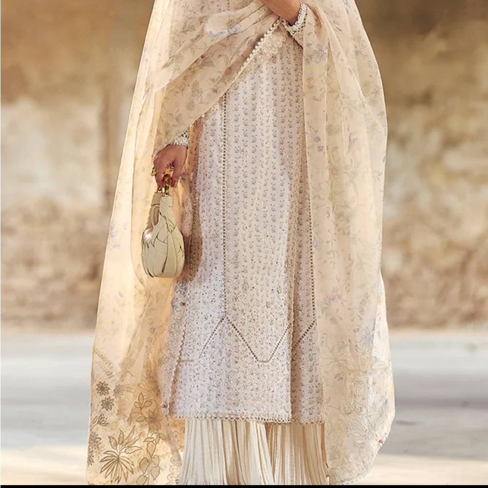 Suffuse crushed silk culotte pant
